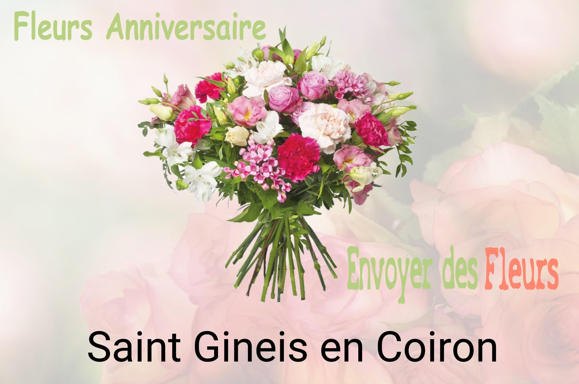 Bouquet de fleurs d’anniversaire livré à Saint-Gineis-en-Coiron